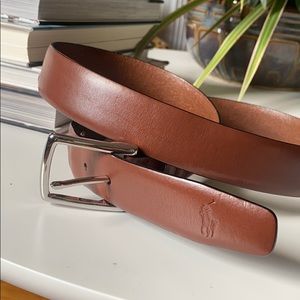 Polo by Ralph Lauren Men’s leather belt